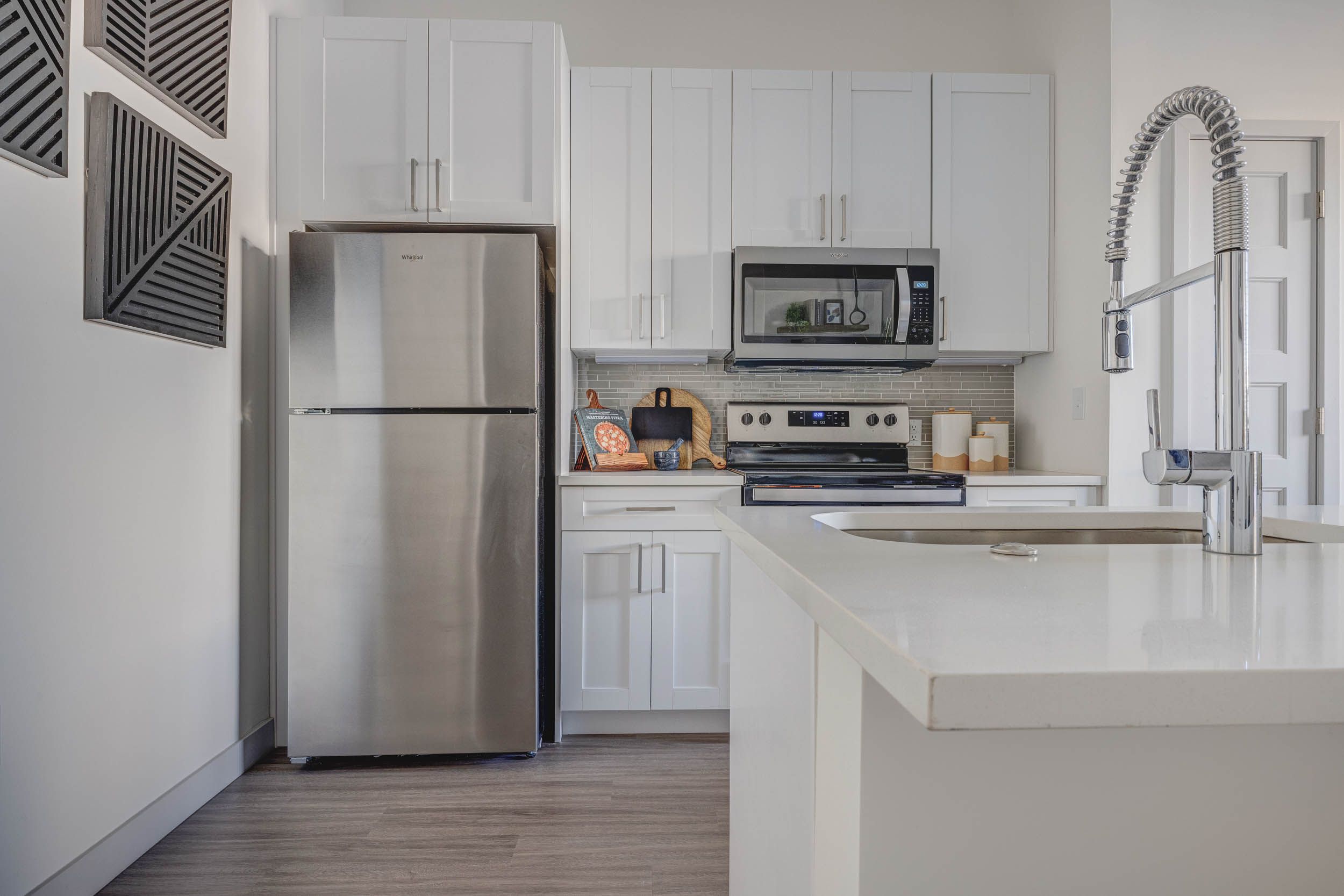 Alta Stone and the Gateway apartments modern contemporary home interior dining and kitchen area
